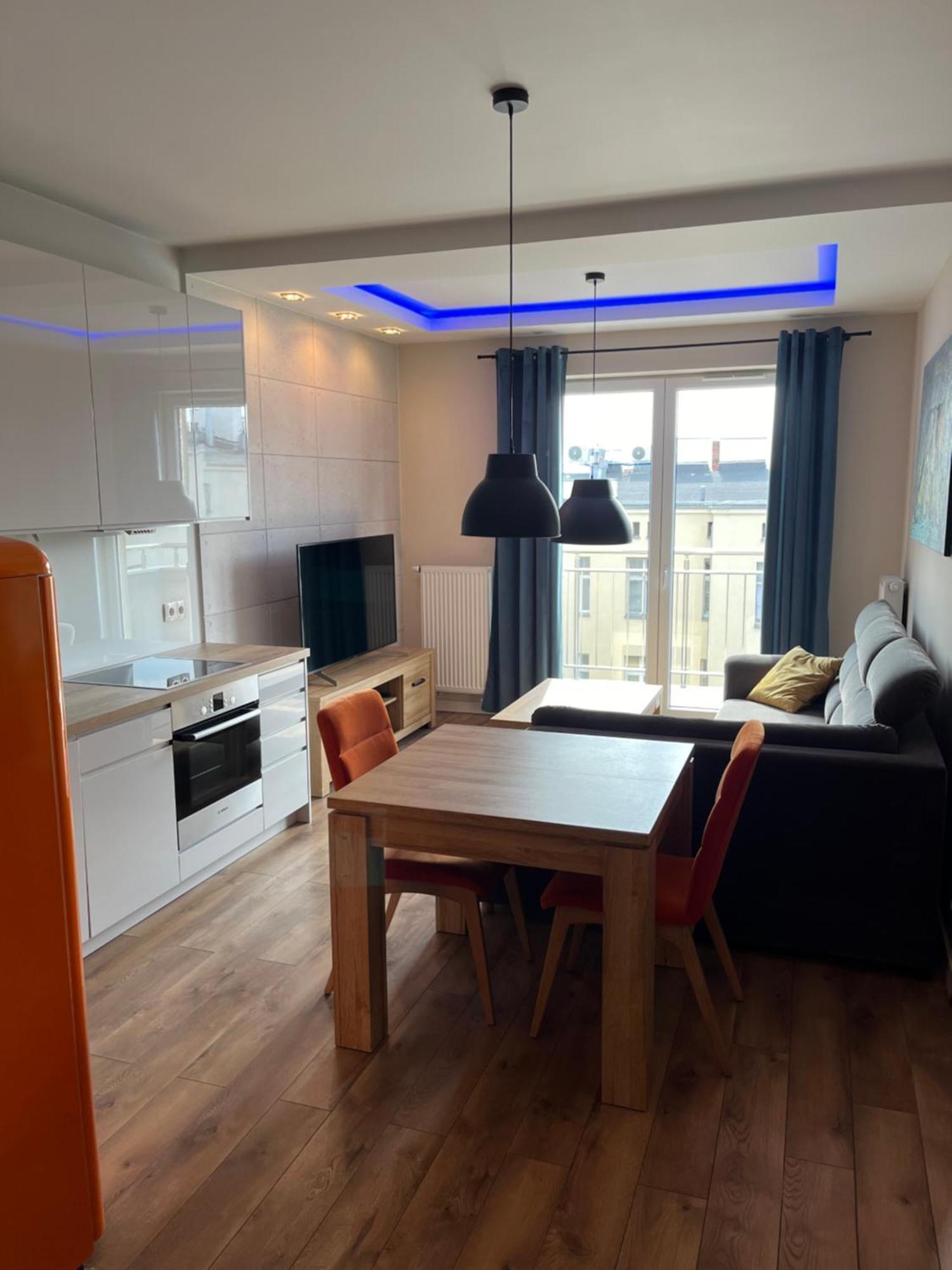 Apartament Centrum Wieckowskiego Lägenhet Łódź Exteriör bild